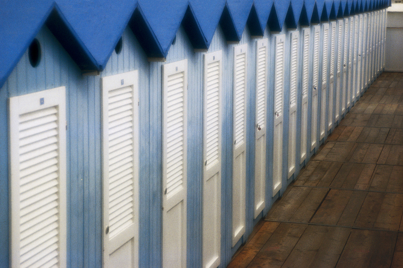 Row of Changing Rooms